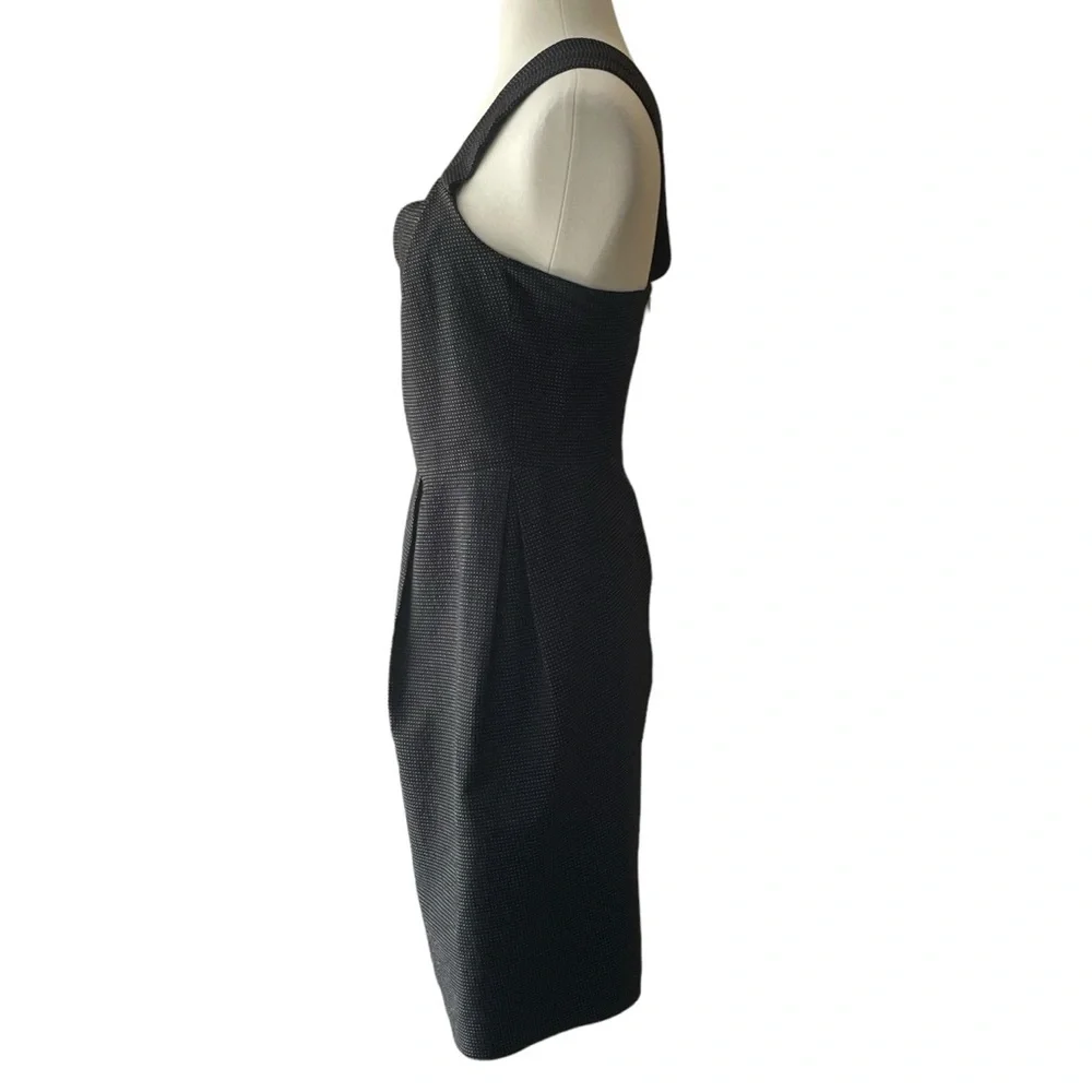 Amaya Arzuaga | Spanish Designer one shoulder black cocktail dress women XS EU38 - Picture 6 of 16